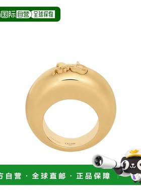 1h可退 香港直邮Celine 徽标戒指 B105C6BRA.