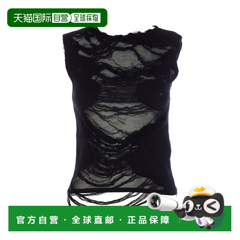 1h可退 香港直邮Mm6 Maison Margiela 马丁 马吉拉 MM6 女士 破洞