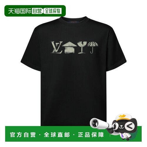 Louis Vuitton 印花签名T恤 1AKOS1 【付后1h可退】
