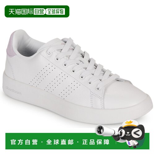 欧洲直邮adidas 女鞋 低帮板鞋 白色 冬天 ADVANTAGE PREMIUM