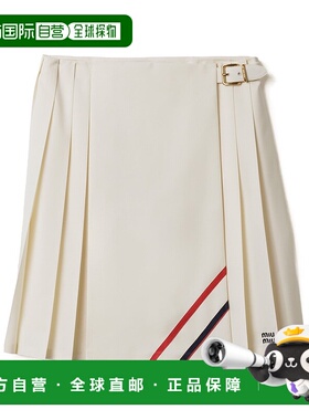 香港直邮Miu Miu 褶皱半身裙 MG235116DJSOOO包臀裙百褶裙a字裙