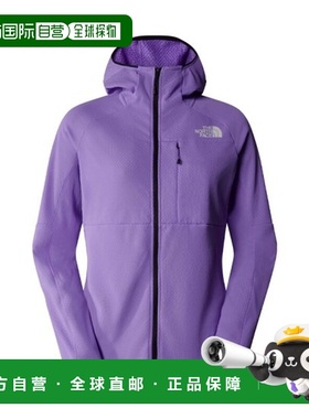自营欧洲直邮THE NORTH FACE北面 FUTUREFLEECE女士聚酯纤维连帽