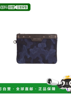 1h可退 香港直邮Jimmy Choo 周仰杰 男士 DEREK 小包 DEREKSLDJNA
