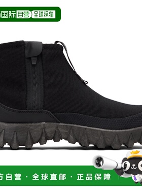 1h可退 香港直邮yves salomon 萨洛蒙 女士 黑色 Snowclog Mid 高