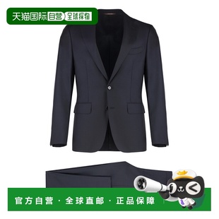 1h可退 香港直邮Canali 康钠丽 男士 TWO-PIECES 羊毛套装 AS1051