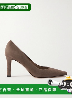 1h可退 香港直邮The Row 女士 Carla 绒面革浅口鞋 F1691L303