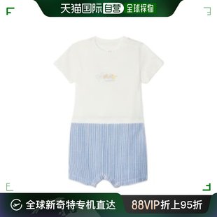 婴儿 圆领撞色连体衣童装 White 香港直邮Off OBXJ003S24JER001