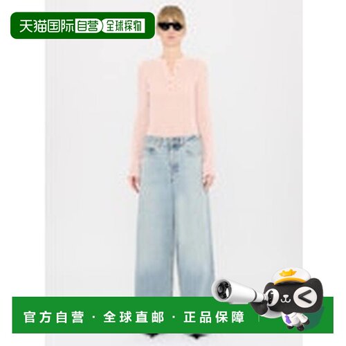 香港直邮HAIKURE 女士休闲裤 HEW03296DF106L0891 SS2026 浅蓝色