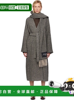 1h可退 香港直邮Weekend Max Mara 女士 灰色 Zenica 大衣 252501