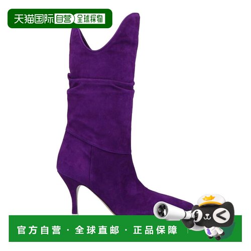 香港直邮The Attico 女士 靴子 purple紫色 舒适时尚
