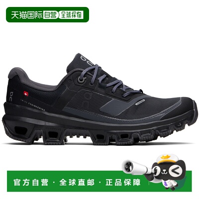香港直邮On 男士 黑色 Cloudventure DNA WP 运动鞋 3MD11990106