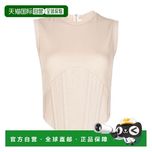 C3048S22SandDollar 圆领背面拉链背心 Lee 香港直邮Dion