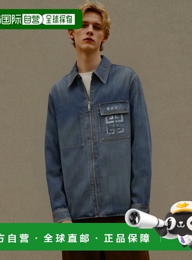 香港直邮Givenchy 翻领长袖衬衫 BM61035YAB纪梵希男装