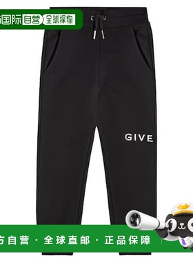 香港直邮Givenchy 纪梵希 女童 徽标棉混纺卫裤童装运动裤 004203