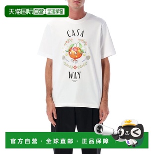 1h可退 香港直邮Casablanca 男士 CASABLANCA CASA WAY MASCOT 白