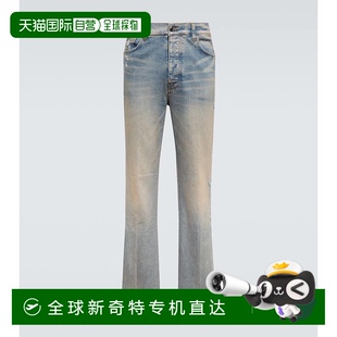 男士 001354 香港直邮AMIRI 磨破精饰牛仔裤 blue蓝色 舒适时尚