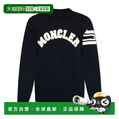 香港直邮Moncler 圆领长袖针织衫 K20919C00009M1367
