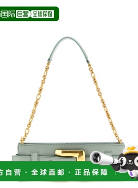 香港直邮Balmain 巴尔曼 女士 Anthem 搭扣链条手拿包 GN0LB024LS