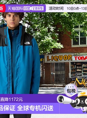 自营欧洲直邮北面 Evolve II Triclimate三合一男士外套 THE NORT