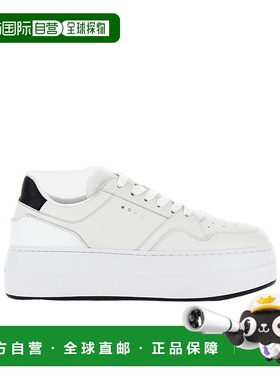 香港直邮Hogan 圆头低帮休闲鞋 HXW6700FK80JUS厚底