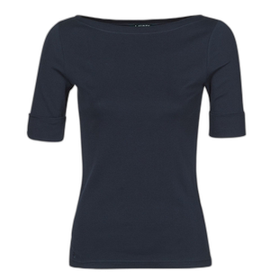 欧洲直邮Lauren Ralph Lauren 女士 JUDY 短袖T恤 海蓝色