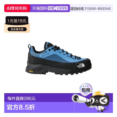 自营欧洲直邮The North Face北面 Verto Alpine女士网布防水低帮