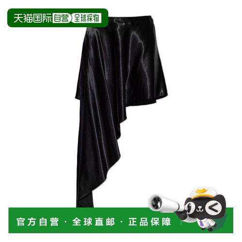 1h可退 香港直邮ALAIA 女士半身裙 AA9J2556W149C995 SS2026 黑色