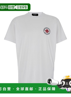 香港直邮Dsquared2 二次方 男士 logo贴花T恤 S74GD1396D20020