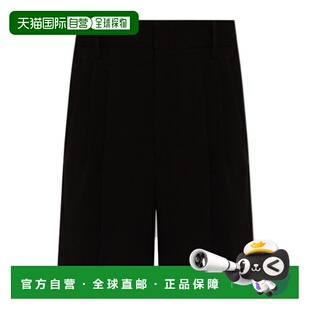 直筒裤 香港直邮Isabel SH0146FAB2F01I休闲裤 腰带环短裤 Marant