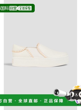 香港直邮VINCE 女士 Warren 皮质防水台直入式运动鞋 J0079M1100W