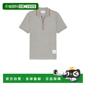 Browne 短袖 汤姆 香港直邮Thom 布朗 男士 罗纹Polo衫 MJP227AJ02