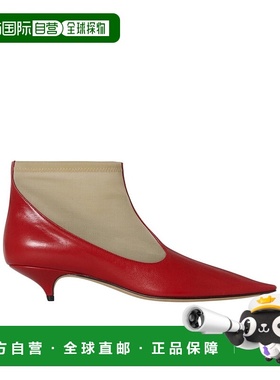 香港直邮The Row 尖头短筒靴 F1581SL1W20SCR皮革短靴