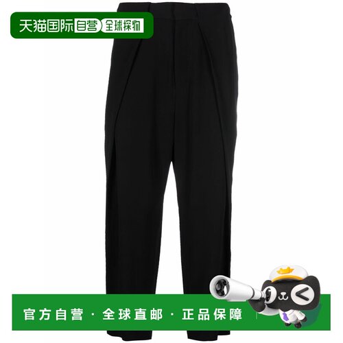 1h可退 香港直邮BALMAIN 男士休闲裤 XH1PN005VB000PA SS2022 黑
