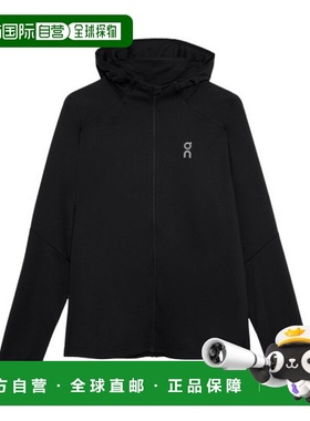 自营欧洲直邮ON昂跑 CLIMATE男士黑色再生聚酯连帽抓绒衣