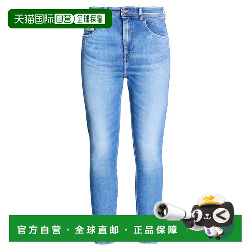 香港直邮Diesel 迪赛 女士 牛仔长裤 blue蓝色 舒适时尚