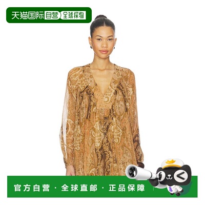 香港直邮ZIMMERMANN 女士 Carousel 蝙蝠袖上衣 8208TS263