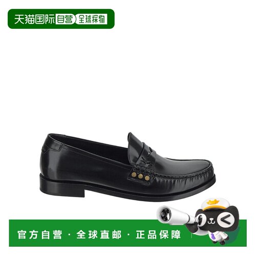 香港直邮Saint Laurent 徽标乐福鞋 756049AO9TT女鞋一脚蹬