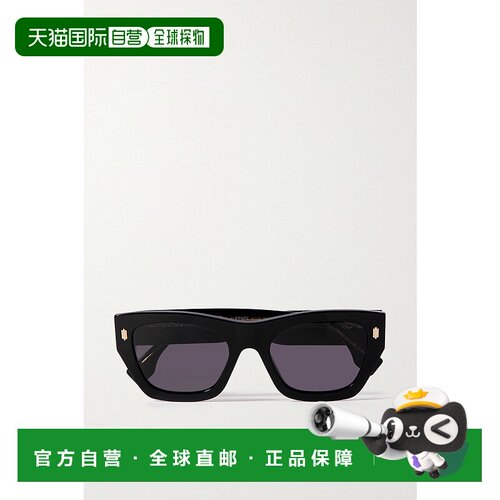 1h可退 香港直邮Fendi 芬迪 女士 Roma D形框醋纤太阳眼镜 FE4010