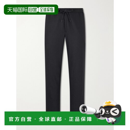 香港直邮Canali 康钠丽 男士 直筒羊毛混纺裤子 AN04763U97003101