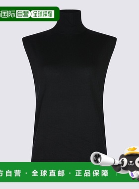 香港直邮TOTÊME 女士 黑色羊毛针织衫 254WRT0477YA0190