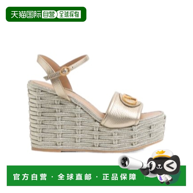 香港直邮Valentino 露趾坡跟鞋 WS0LY9RPT