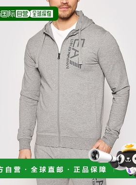 香港直邮EA7 Emporio Armani 徽标连帽休闲夹克 3KPM53PJ05Z3905