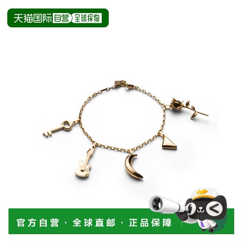 自营欧洲直邮Prada普拉达 Eternal Gold Pop Charms女士金色钻石