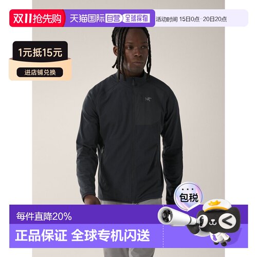 欧洲直邮始祖鸟Arc'teryx DELTA男士户外运动抓绒衣夹克男装外套