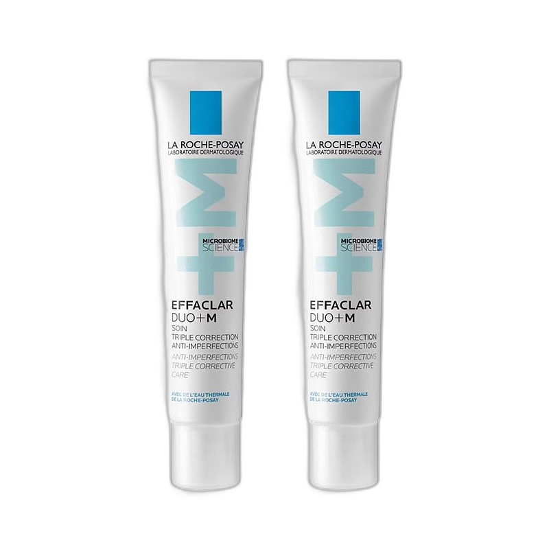 欧洲直邮La Roche Posay理肤泉duo+青春痘调理精华乳40MLx2支装