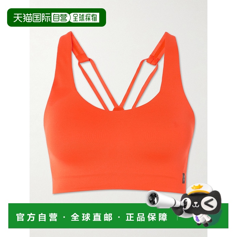香港直邮On 女士 运动文胸 1WE10422610 orange橙色 舒适时尚昂跑