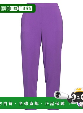 1h可退 香港直邮THEORY 希尔瑞 女士 休闲长裤 purple紫色 舒适时