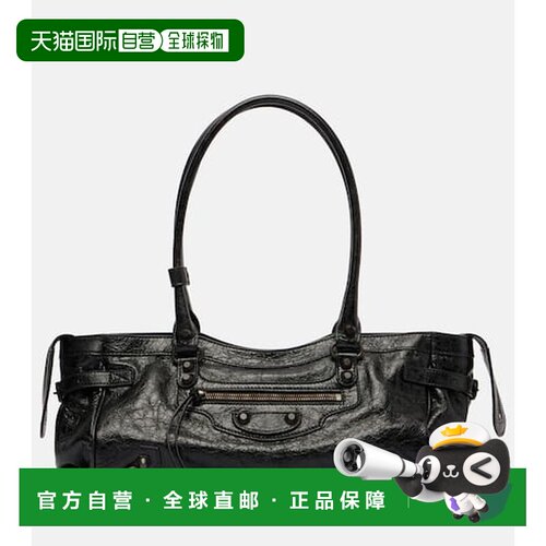 1h可退 香港直邮Balenciaga 巴黎世家 女士 Le City 横款中号肩包