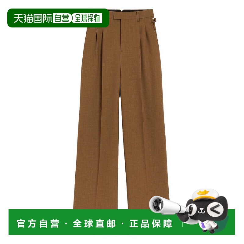 香港直邮Ami Paris 女士 folds 阔腿裤子 FTR818WV0066羊毛