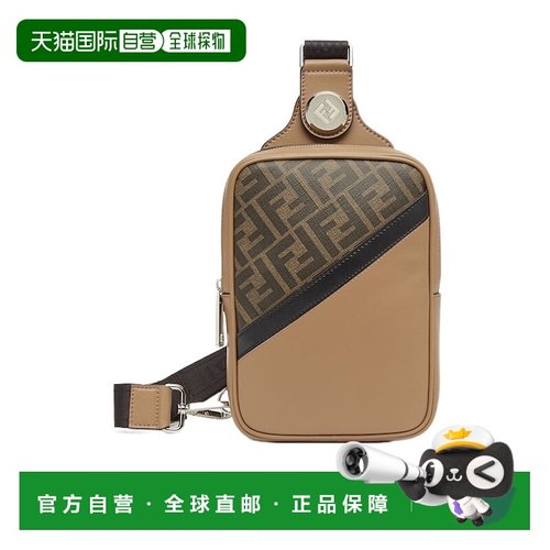 香港直邮Fendi 斜挎腰包 7VZ085ARMD